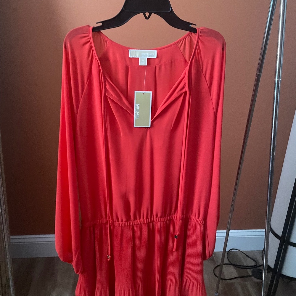 Super Cute  Red Michael Kors Dress - Size: M